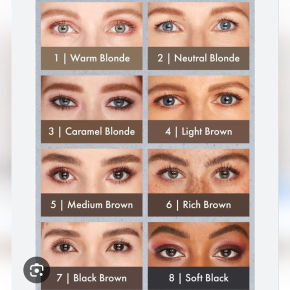 HUDA BEAUTY Full 'N Fluffy Brow Gel Shade: 6 - RICH BROWN NIB - Picture 6 of 8